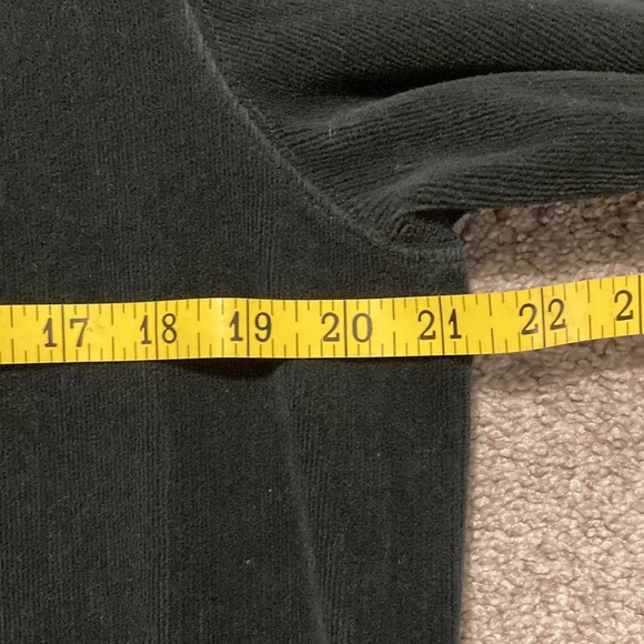 Koret Sport Black Velour Vintage Full Zip Jacket M - Picture 14 of 16